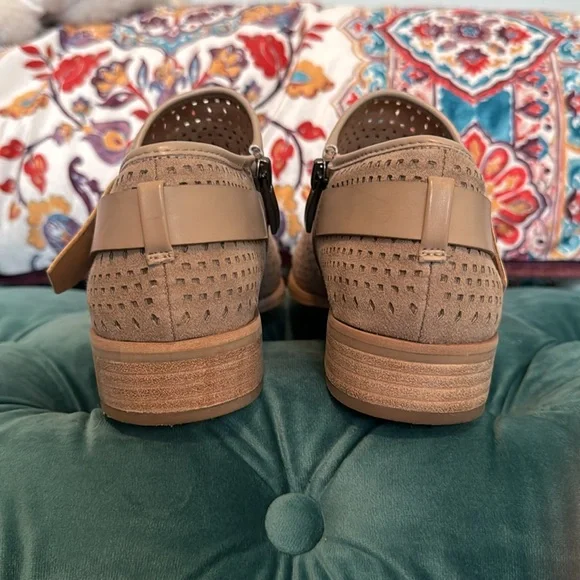 EUC Franco Sarto Rouge Booties color is called “cashmere”. - Picture 6 of 8